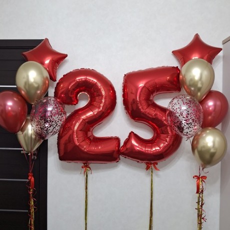 Набор шаров на 25 лет